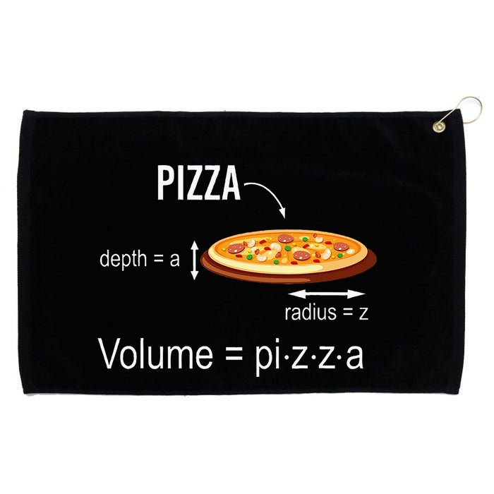 Maths Nerd Pizza Lovers Volume Formula Geek Math Teacher Grommeted Golf Towel