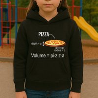 Maths Nerd Pizza Lovers Volume Formula Geek Math Teacher Kids Hoodie