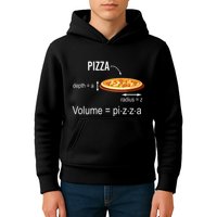 Maths Nerd Pizza Lovers Volume Formula Geek Math Teacher Kids Hoodie