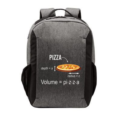 Maths Nerd Pizza Lovers Volume Formula Geek Math Teacher Vector Backpack