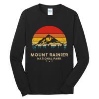 Mount National Park Retro Souvenir Tall Long Sleeve T-Shirt