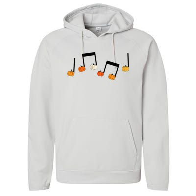 M.U.S.I.C Note Pumpkin Fall Music Teacher Halloween Costume Performance Fleece Hoodie