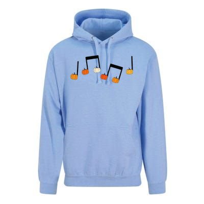 M.U.S.I.C Note Pumpkin Fall Music Teacher Halloween Costume Unisex Surf Hoodie