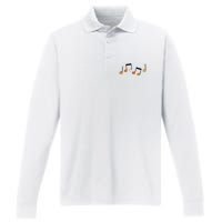 M.U.S.I.C Note Pumpkin Fall Music Teacher Halloween Costume Performance Long Sleeve Polo