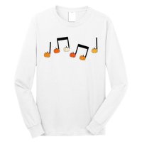 M.U.S.I.C Note Pumpkin Fall Music Teacher Halloween Costume Long Sleeve Shirt