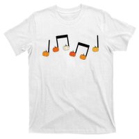 M.U.S.I.C Note Pumpkin Fall Music Teacher Halloween Costume T-Shirt