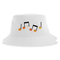 M.U.S.I.C Note Pumpkin Fall Music Teacher Halloween Costume Sustainable Bucket Hat