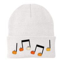 M.U.S.I.C Note Pumpkin Fall Music Teacher Halloween Costume Knit Cap Winter Beanie