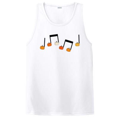 M.U.S.I.C Note Pumpkin Fall Music Teacher Halloween Costume PosiCharge Competitor Tank