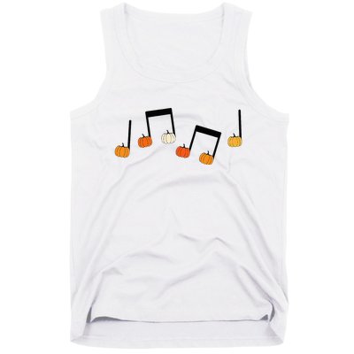 M.U.S.I.C Note Pumpkin Fall Music Teacher Halloween Costume Tank Top