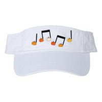 M.U.S.I.C Note Pumpkin Fall Music Teacher Halloween Costume Valucap Bio-Washed Visor