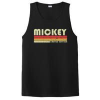 Mickey Name Personalized Retro Vintage 80s 90s Birthday PosiCharge Competitor Tank