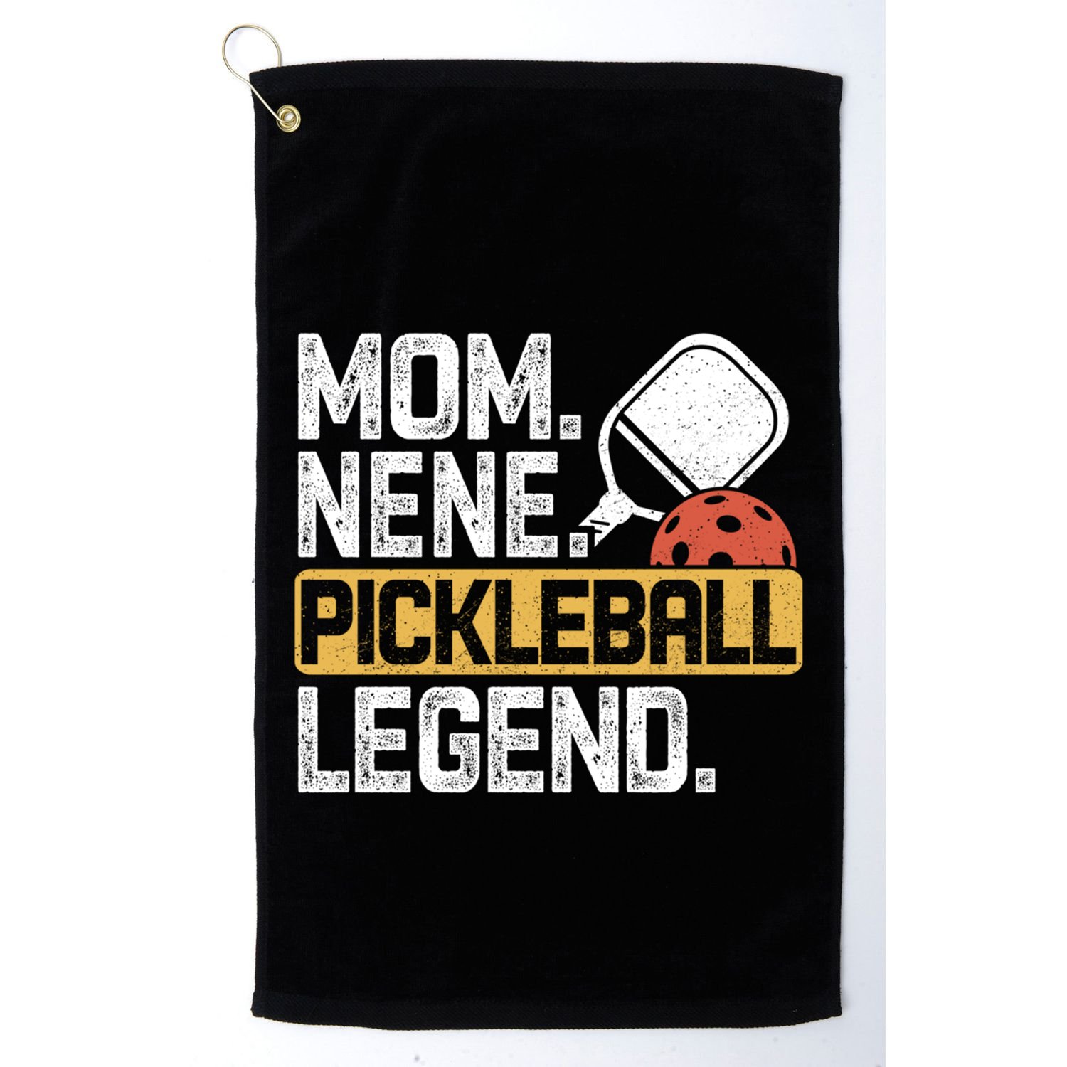 Mom Nene Pickleball Legend Vintage Gift Golf Towel