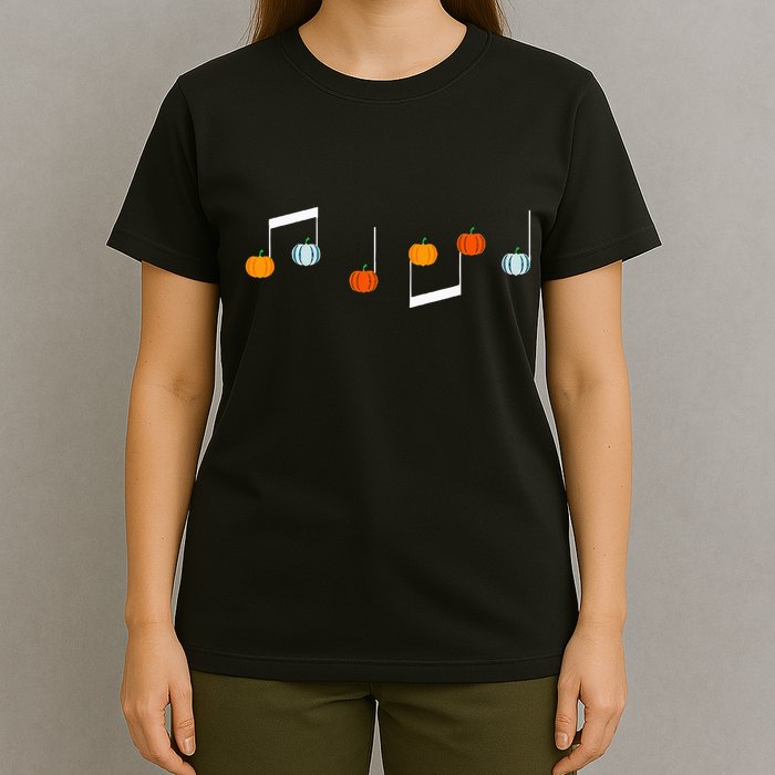 Music Note P.U.M.P.K.I.N Fall Music Teacher Halloween Costume T-Shirt