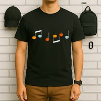 Music Note P.U.M.P.K.I.N Fall Music Teacher Halloween Costume T-Shirt