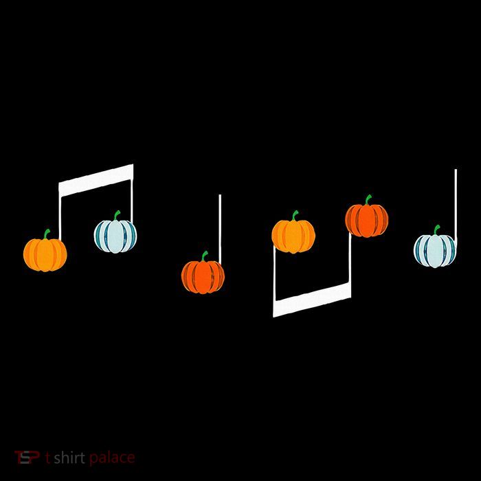 Music Note P.U.M.P.K.I.N Fall Music Teacher Halloween Costume T-Shirt