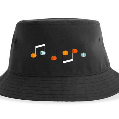 Music Note P.U.M.P.K.I.N Fall Music Teacher Halloween Costume Sustainable Bucket Hat