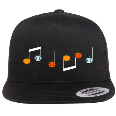 Music Note P.U.M.P.K.I.N Fall Music Teacher Halloween Costume Flatbill Hat