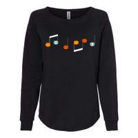 Music Note P.U.M.P.K.I.N Fall Music Teacher Halloween Costume Womens California Wash Sweatshirt