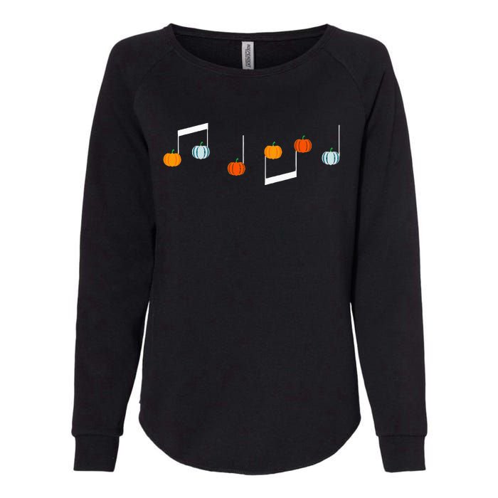 Music Note P.U.M.P.K.I.N Fall Music Teacher Halloween Costume Womens California Wash Sweatshirt