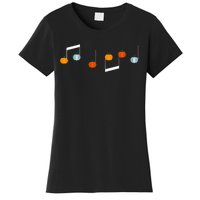 Music Note P.U.M.P.K.I.N Fall Music Teacher Halloween Costume Women's T-Shirt