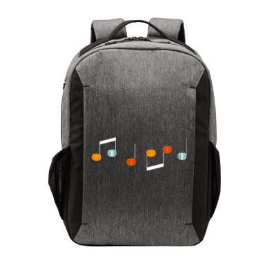 Music Note P.U.M.P.K.I.N Fall Music Teacher Halloween Costume Vector Backpack