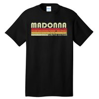 M.A.D.O.N.N.A Name Personalized Retro Vintage 80s 90s Birthday Tall T-Shirt