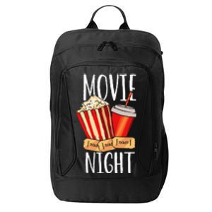 Movie Night Party Movie Night City Backpack