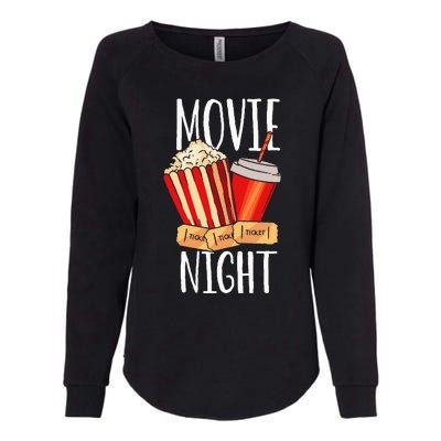 Movie Night Party Movie Night Womens California Wash Sweatshirt