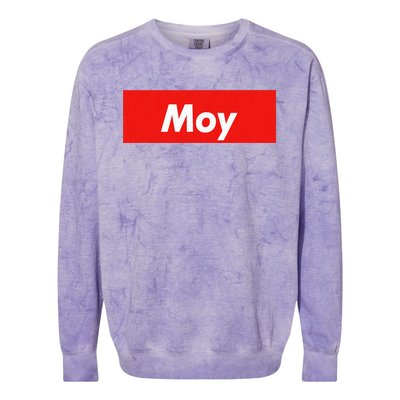 Moy Name Personalized Colorblast Crewneck Sweatshirt