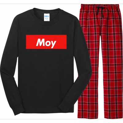 Moy Name Personalized Long Sleeve Pajama Set