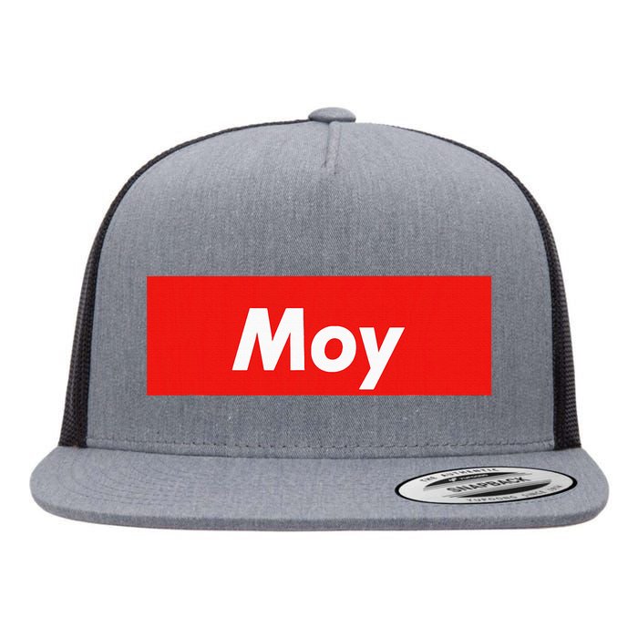 Moy Name Personalized Flat Bill Trucker Hat