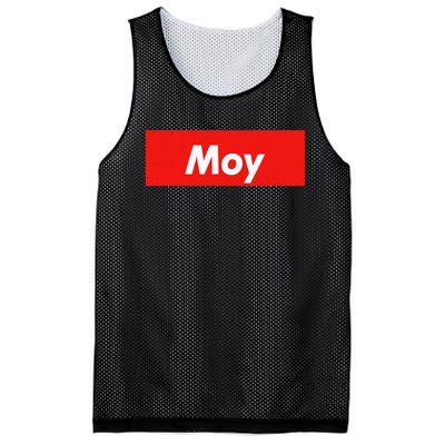 Moy Name Personalized Mesh Reversible Basketball Jersey Tank