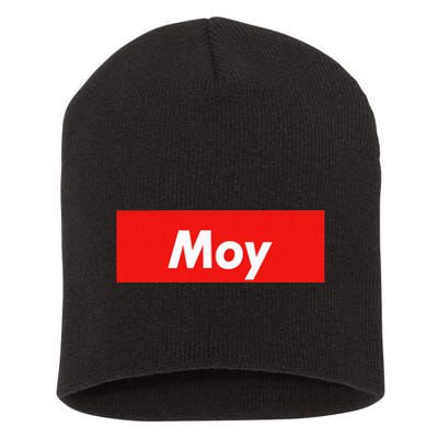 Moy Name Personalized Short Acrylic Beanie