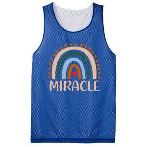 Miracle Name Personalized Funny Rainbow Miracle Cute Gift Mesh Reversible Basketball Jersey Tank