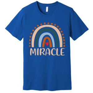 Miracle Name Personalized Funny Rainbow Miracle Cute Gift Premium T-Shirt