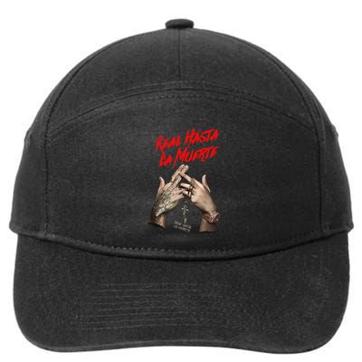 Mirame New Remix Anuel Song Aa 7-Panel Snapback Hat