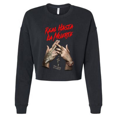 Mirame New Remix Anuel Song Aa Cropped Pullover Crew
