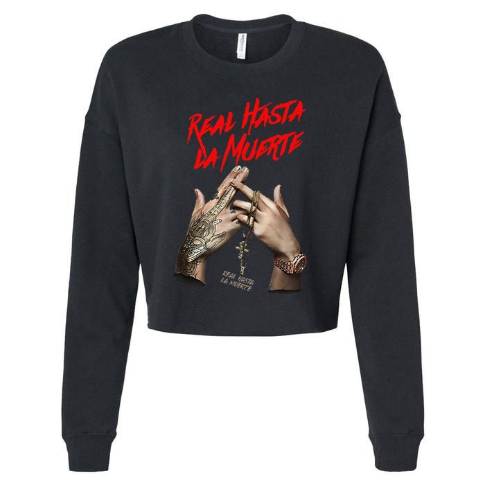 Mirame New Remix Anuel Song Aa Cropped Pullover Crew