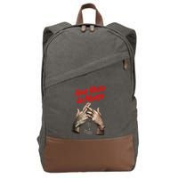Mirame New Remix Anuel Song Aa Cotton Canvas Backpack