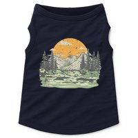 Mountain Nature Sunset Vintage Doggie Tank