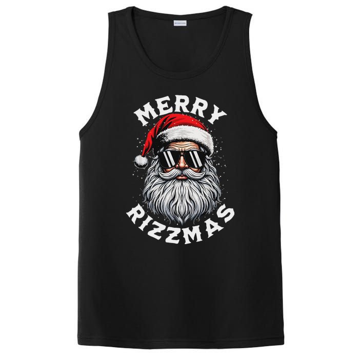 Merry Ns School Funny Christmas Santa Claus PosiCharge Competitor Tank