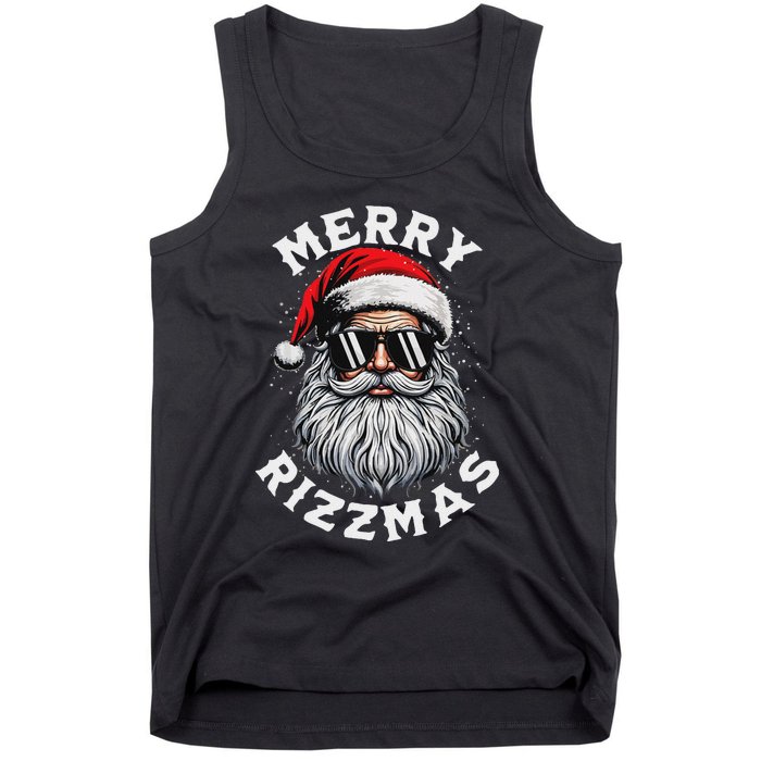 Merry Ns School Funny Christmas Santa Claus Tank Top