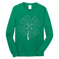 Music Note Shamrock Music Lover St Patrick's Day Long Sleeve Shirt