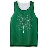 Music Note Shamrock Music Lover St Patrick's Day Mesh Reversible Basketball Jersey Tank