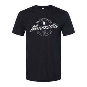 Minnesota North Star State Souvenir 10000 Lakes Gift Softstyle CVC T-Shirt