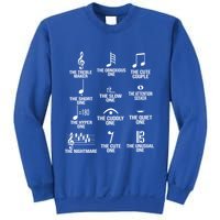 Musical Notes Symbol Humor Funny Sweatshirt