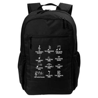 Musical Notes Symbol Definition Daily Commute Backpack