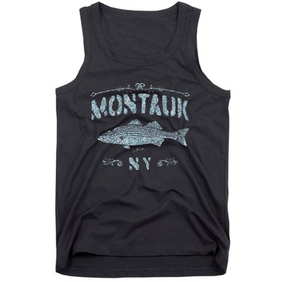 Montauk Ny Striped Bass Tank Top