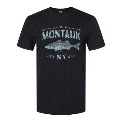 Montauk Ny Striped Bass Softstyle CVC T-Shirt